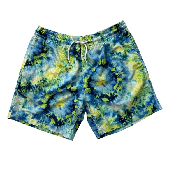 Trunks Surf & Swim Co. Tie Dye Swim Trunks‎ Pocket Mens Size Medium - Picture 1 of 8